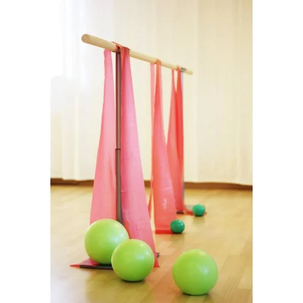 Barre Mobile Réglable Dinamica Ballet - Isa Avec Roulettes 3M