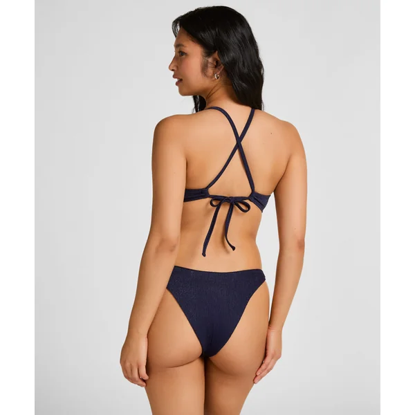 Bas de Bikini Taille Haute Sorento - Bleu