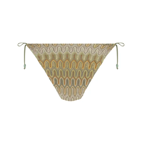 Bas de bikini à jambe haute Cali - Vert