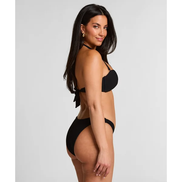 Bas de bikini échancré Cabo - Noir
