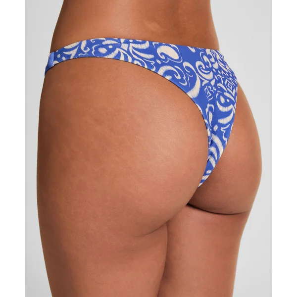 Bas de bikini échancré Cancun - Bleu