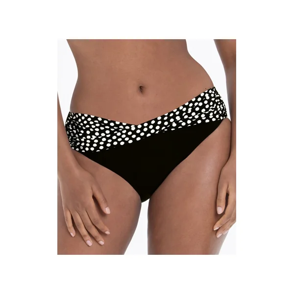 Bas de maillot de bain LIZ BOTTOM 8820-0 NOIR/BLANC