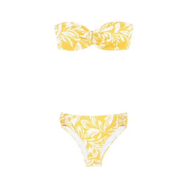 Bas de maillot de bain WENDA bicolore jaune La Petite Etoile