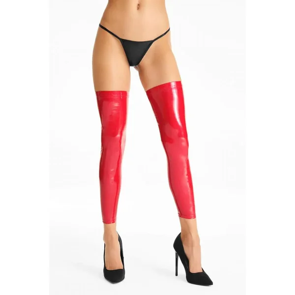 Bas rouges zip S544