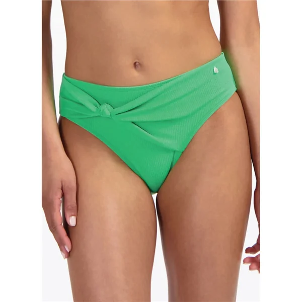 Beach Life - Culotte de bikini taille haute Spring Green Small