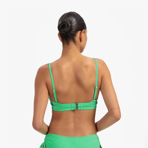 Beach Life - Haut de bikini Twist avec cerceau 36 (80) D Spring Green