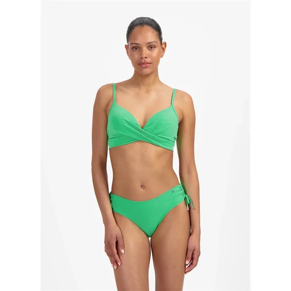 Beach Life - Haut de bikini Twist avec cerceau 38 (85) C Spring Green