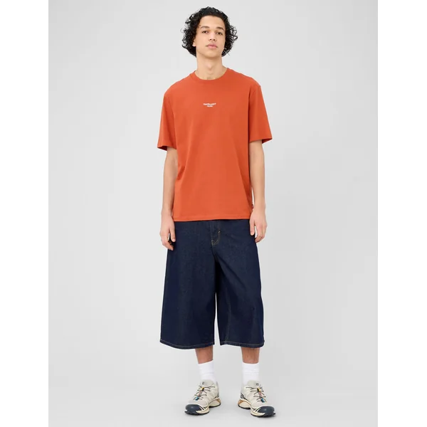 Bermuda baggy en denim Bleu moyen