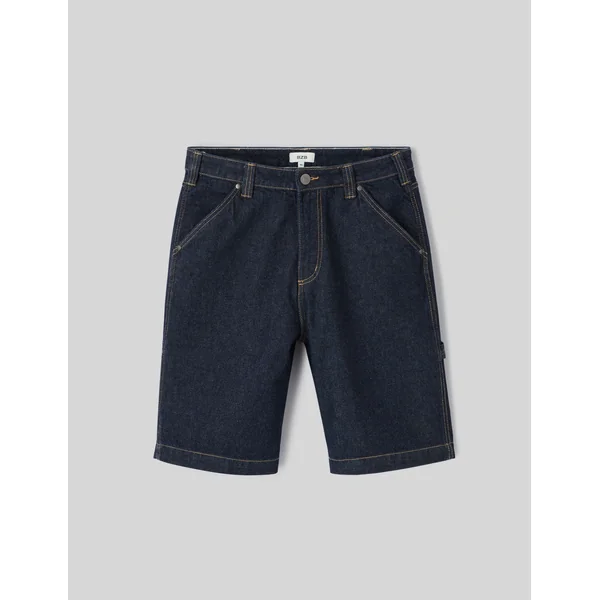 Bermuda charpentier en jean Bleu moyen