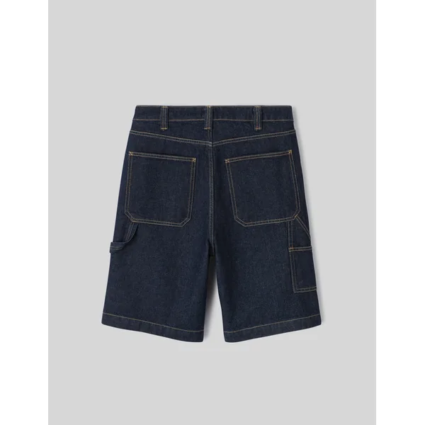 Bermuda charpentier en jean Bleu moyen