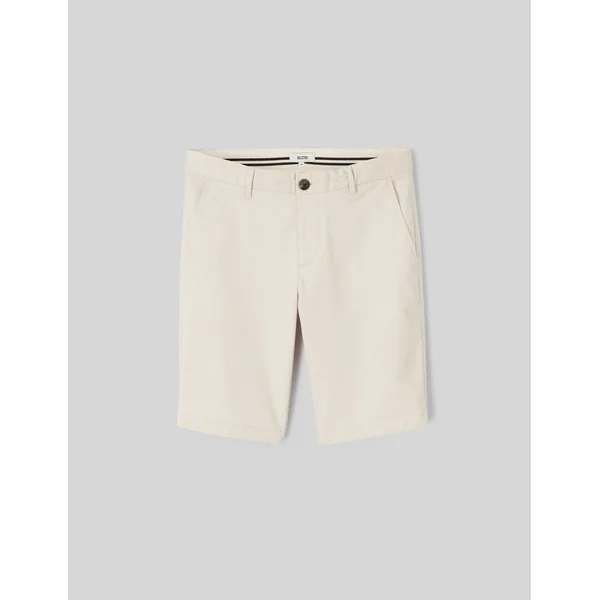 Bermuda chino Blanc cassé
