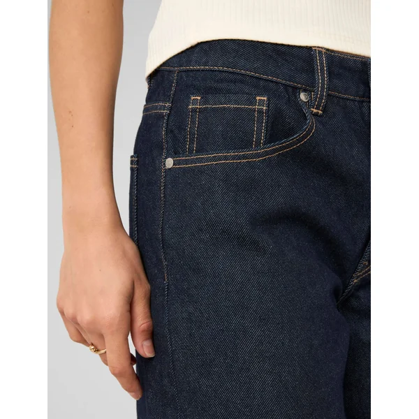 Bermuda en jean Bleu moyen