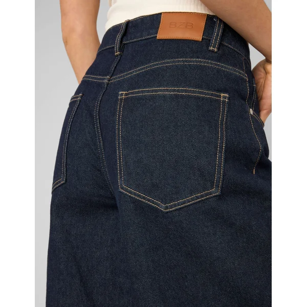 Bermuda en jean Bleu moyen