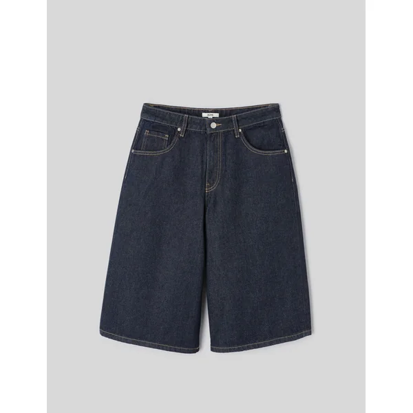 Bermuda en jean Bleu moyen