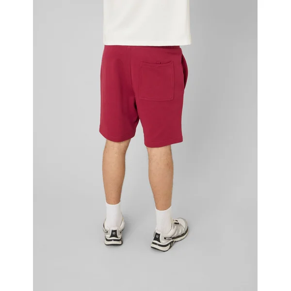 Bermuda en maille Bordeaux