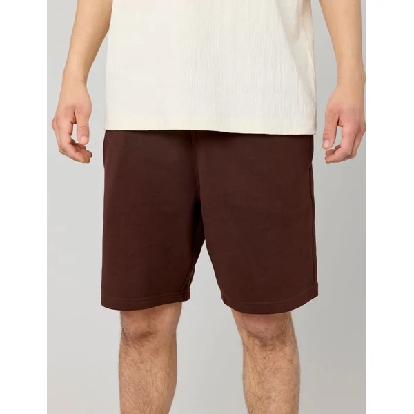 Bermuda maille Marron foncée
