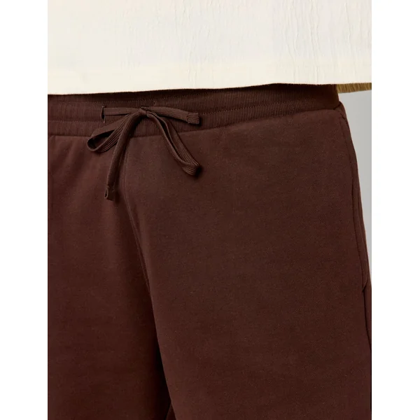 Bermuda maille Marron foncée