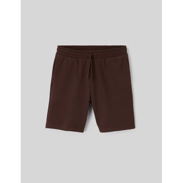 Bermuda maille Marron foncée