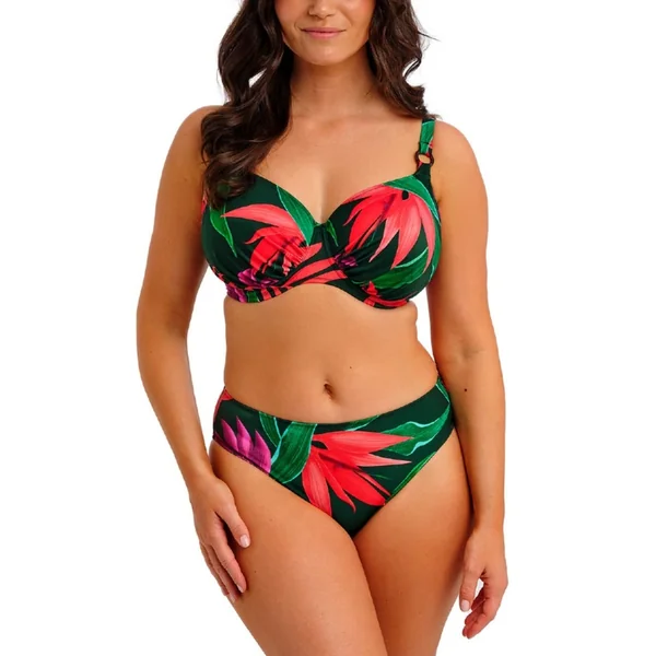 Bikini Bonnet entier à armatures rouge Fantasie Bain