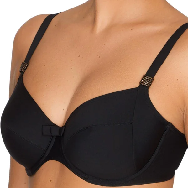 Bikini emboitant à armatures noir Prima Donna Maillot