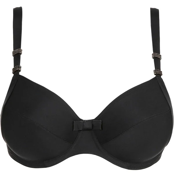Bikini emboitant à armatures noir Prima Donna Maillot