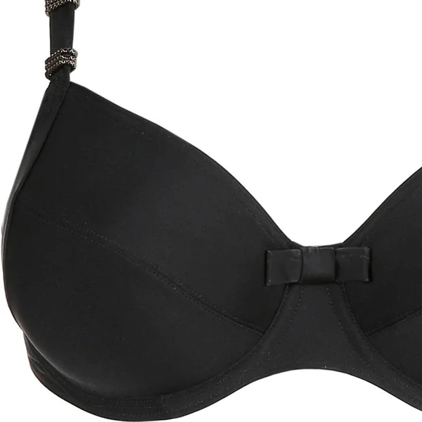Bikini emboitant à armatures noir Prima Donna Maillot
