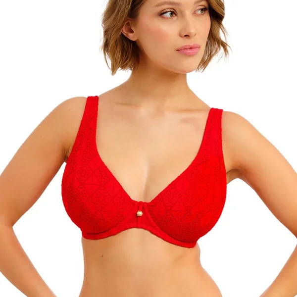 Bikini foulard à armatures - Rouge Freya Maillots