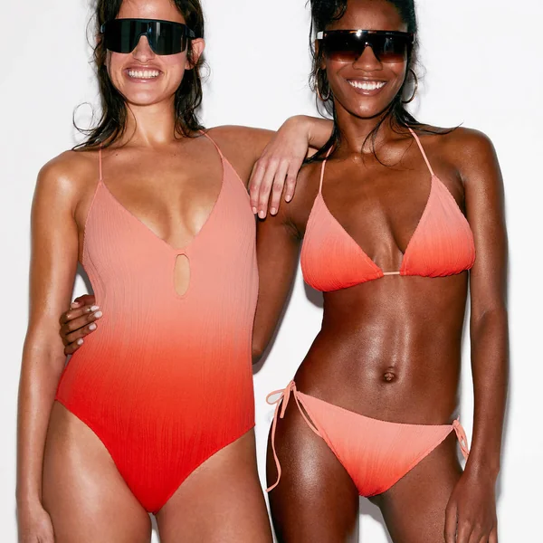 Bikini orange tie and dye Chantelle Bain