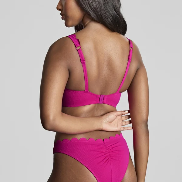 Bikini plongeant magenta Panache Maillot Spirit