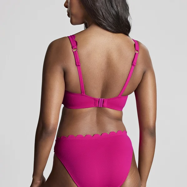 Bikini plongeant magenta Panache Maillot Spirit