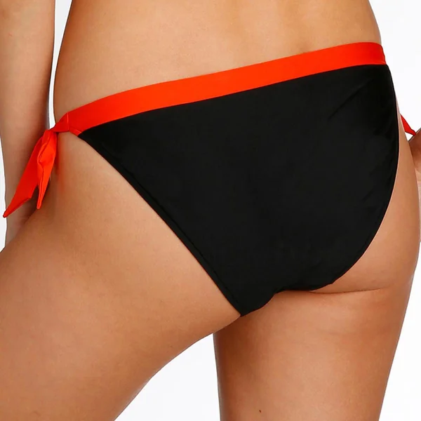 Bikini Slip Taille Basse - Multicolore noir Marie Jo Swim
