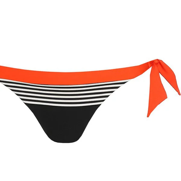 Bikini Slip Taille Basse - Multicolore noir Marie Jo Swim