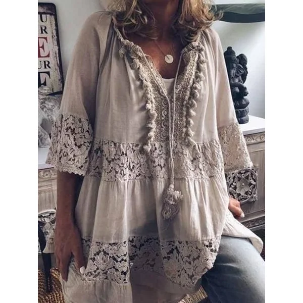 Blouse Bohème Chic Femme