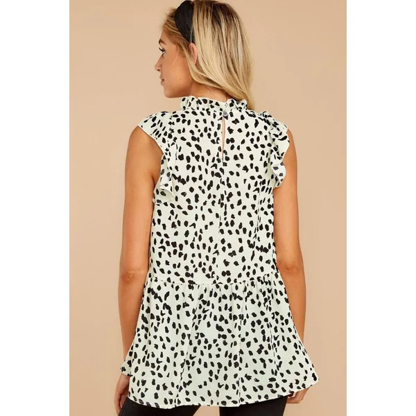 Blouse Bohème Chic Léopard