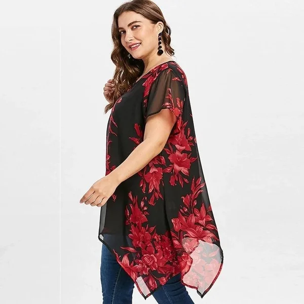 Blouse Bohème Grande Taille