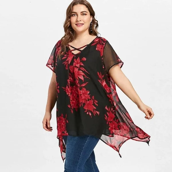Blouse Bohème Grande Taille