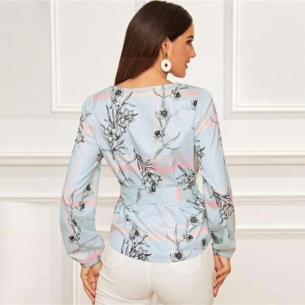 Blouse bohème manche longue