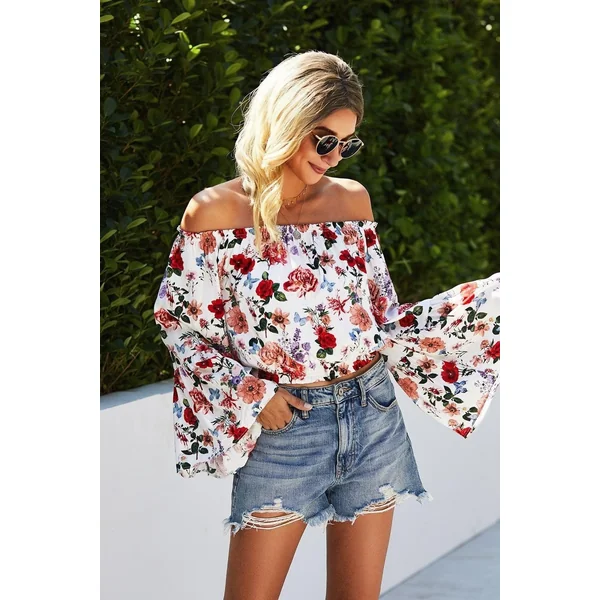 Blouse Bohème à Fleurs