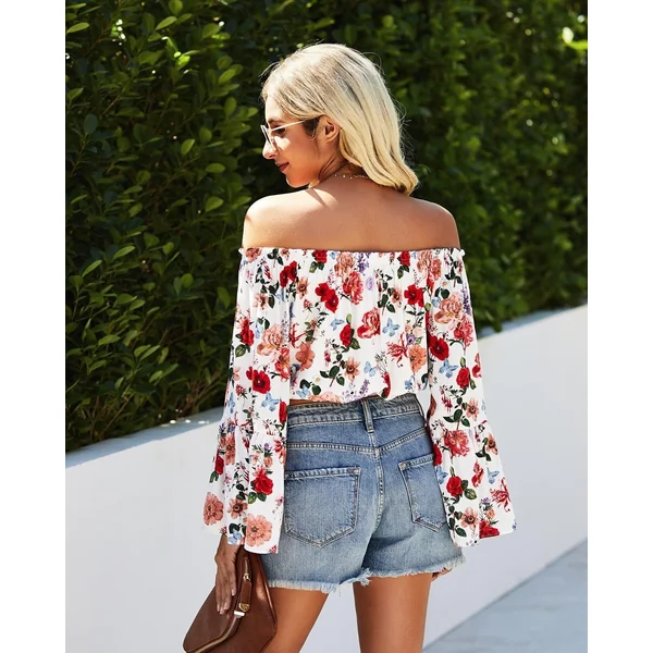 Blouse Bohème à Fleurs
