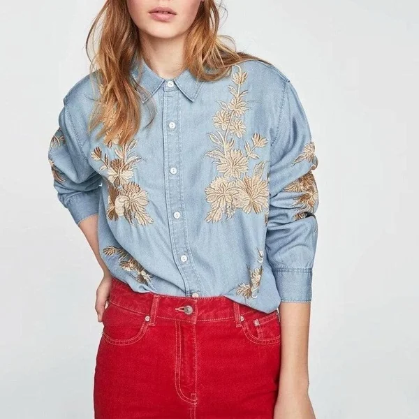 Blouse chemisier boho