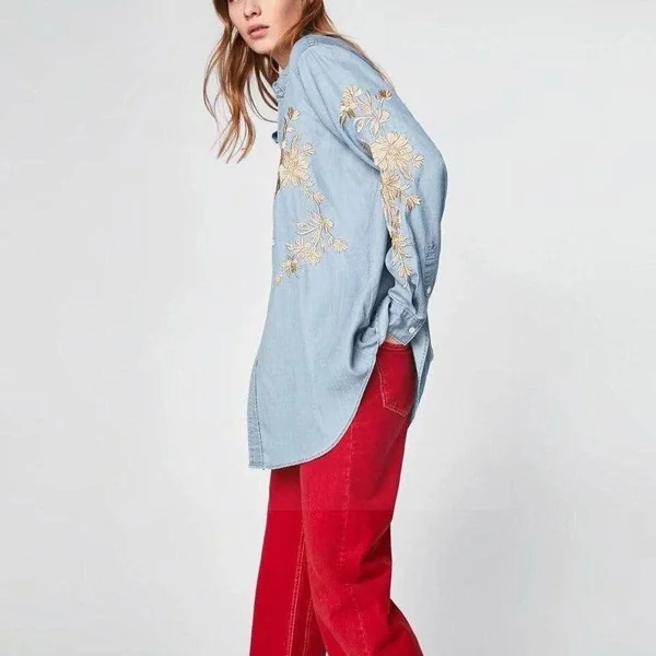 Blouse chemisier boho