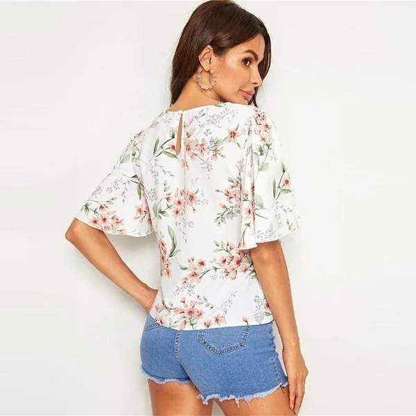 Blouse esprit bohème chic femme