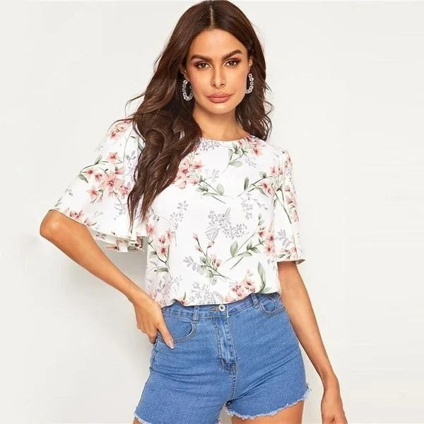 Blouse esprit bohème chic femme