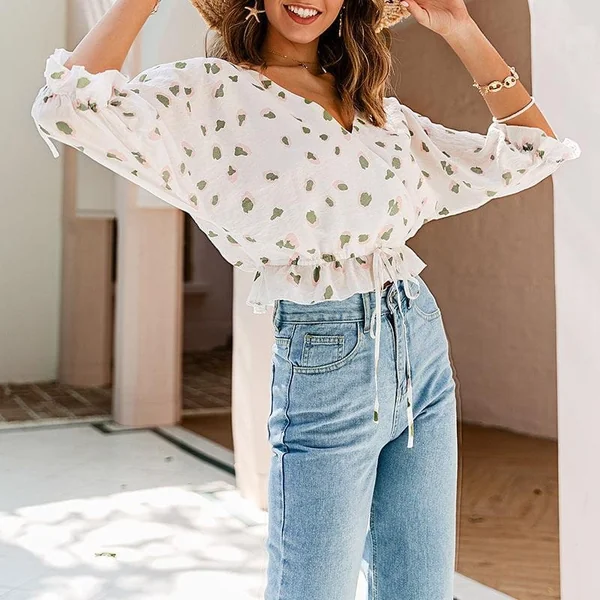 Blouse Imprimé Bohème