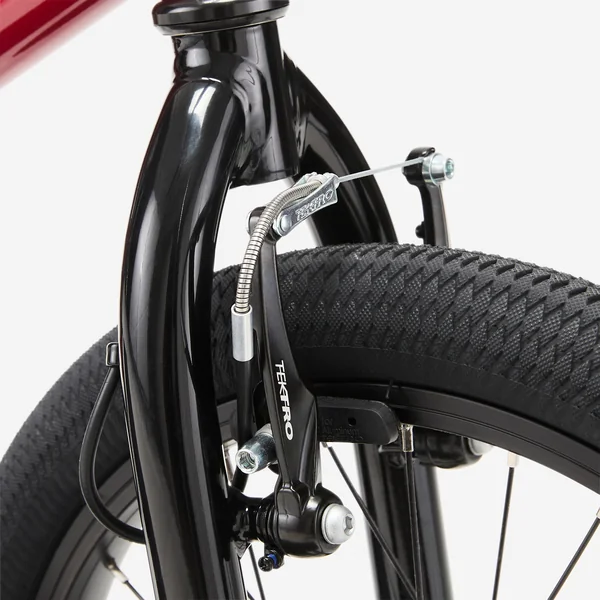Bmx enfant 18" 7-9 ans, WIPE 500 rouge