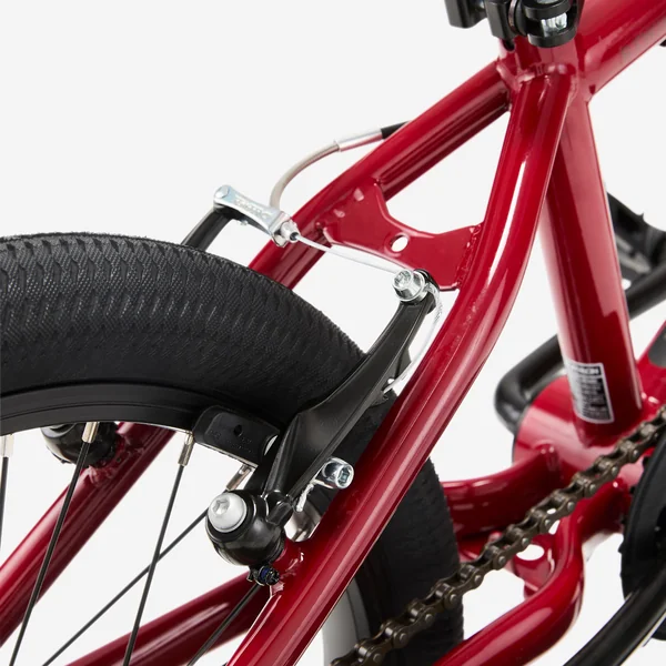 Bmx enfant 18" 7-9 ans, WIPE 500 rouge