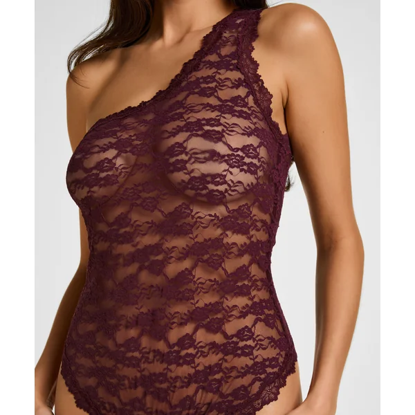 Body Asymétrique Aveline - Violet