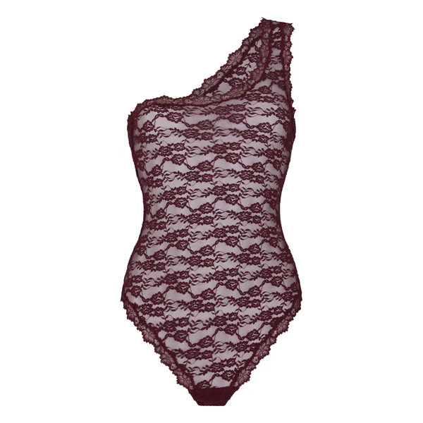 Body Asymétrique Aveline - Violet