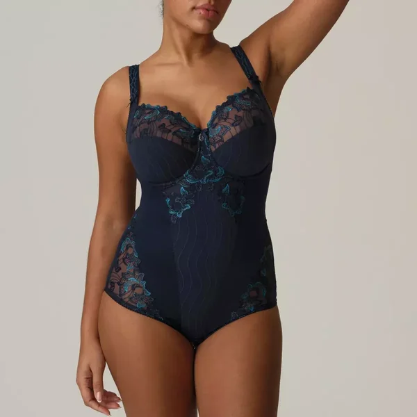 body galbant emboitant bleu Prima Donna