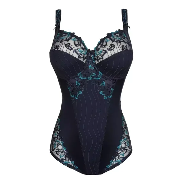 body galbant emboitant bleu Prima Donna